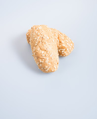 bread or oat bread on the background.