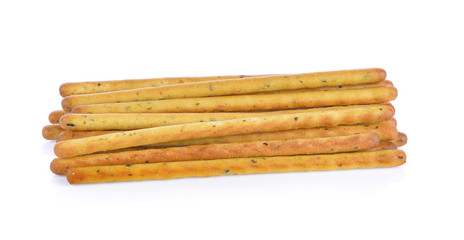 bread sticks isolated on a white background