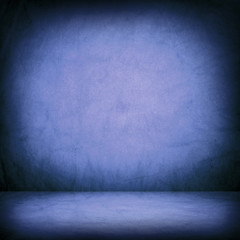 Grunge Blue Interior