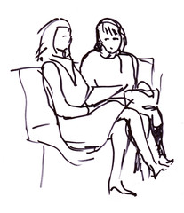 Instant sketch, women