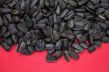 Black sunflower seeds