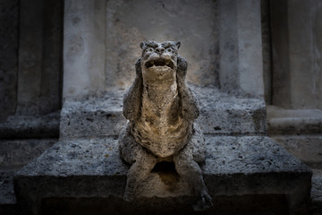 Decoration of the Catholic temple.