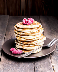 Pancakes with berries