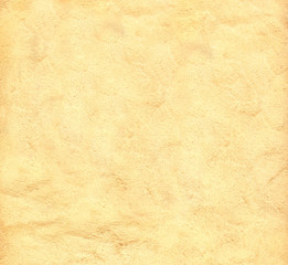 Texture of stucco of yellow color