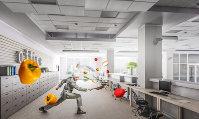 His recipe of success . Mixed media