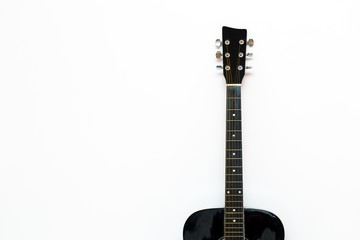 Acoustic guitar detail