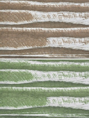 Wood texture. Lining boards wall. Wooden background pattern. Showing growth rings. set, groupings