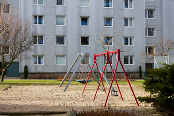 Fototapeta premium Children outdoor playground