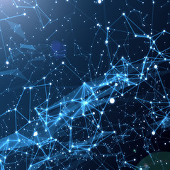 Abstract cosmic background