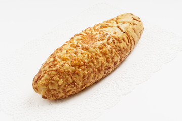 small bun with cheese
