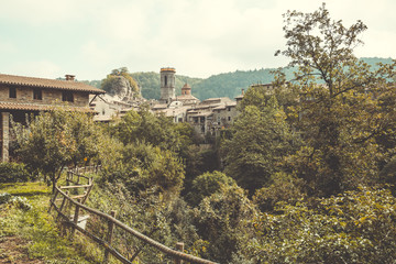 Rupit i Pruit, Catalonia, October 04, 2016