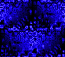 Abstract background with bright lines and spots  blue and green with light and dark