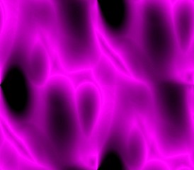 On a dark background of green stripes with circles and lines, dots and spots with blots, blur and bright