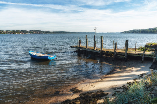 Jetty and Boat