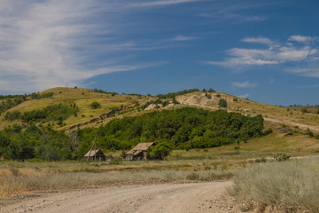 Road to the mountains