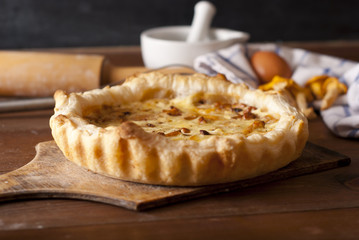 chanterelle pie