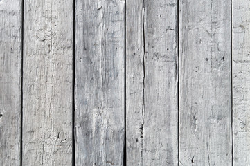 Graue Holz Bretterwand als Hintergrund / Copyspace / Textfreiraum