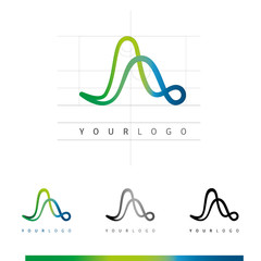 Modern logo design project set: logotype for different companies, as social, environmental organization, start-up, insurance, policy, engineering, software house, web development, management.