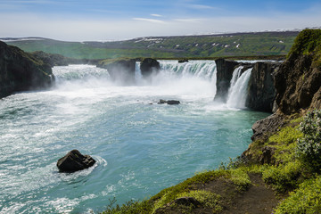 Godafoss waterfall, North Iceland