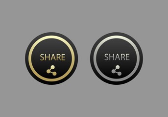 Gold and Silver Share Button
