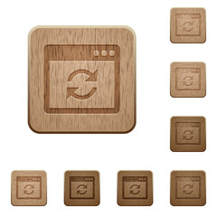 Application syncronize wooden buttons