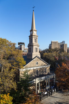 St. Marks Church-In-The-Bowery In New York