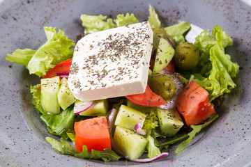 salad with feta cheese