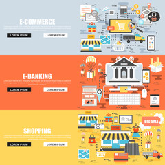 Flat concept e-commerce