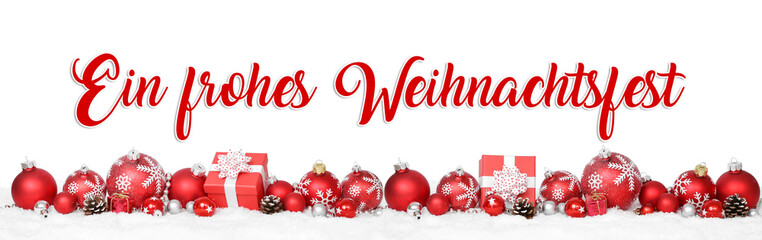 Ein frohes Weihnachtsfest