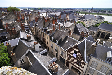 The city Amboise in France