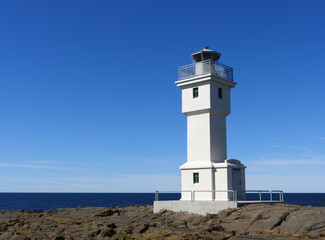 Fototapeta na wymiar Der alte Leuchtturm von Akranes an der Westküste von Island