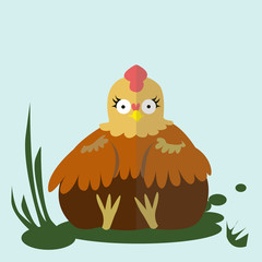 Рыжая курочка