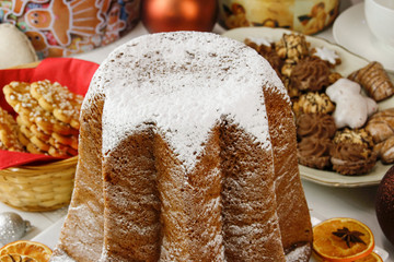 Pandoro - typical Italian christmas cake