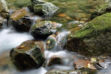 Stones / Stones in the mountain stream