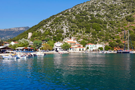 Frikes in Ithaki island, Greece