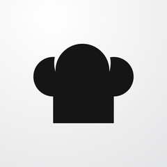 hat chef icon illustration