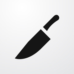 knife icon illustration
