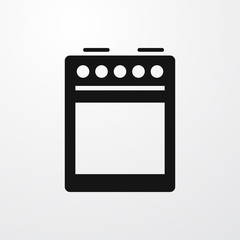 cooker icon illustration