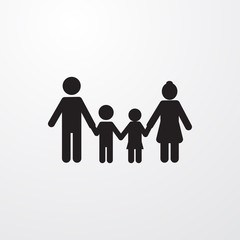 family icon illustration