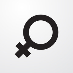 woman symbol icon illustration