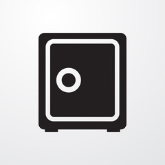 safe icon illustration