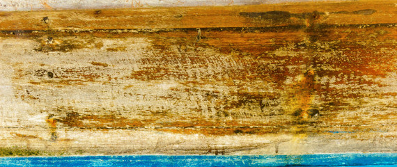Old natural wooden shabby background close up