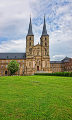 Fototapeta na wymiar Church of Saint Michael in Bamberg of Upper Franconia Germany