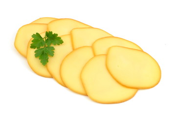 ser wędzony w plastrach