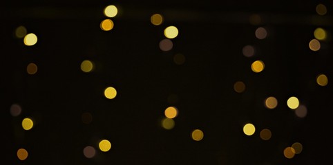 Bokeh / Colorful of bokeh the lights at night