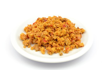 sałatka z tuńczykiem i kaszą