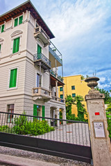 Mansion in city center in Locarno of Ticino Switzerland