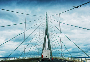 Modern Bridge in France