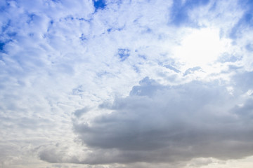 Obraz premium blue sky with cloud