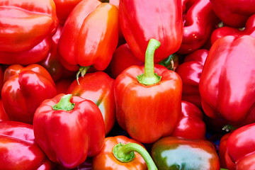 Red pepper background